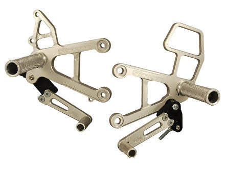 Woodcraft ZX6/636 '05-06 Complete Rearset Kit W/Shift & Brake