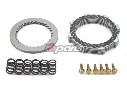 TBparts- Clutch Plate Kit With Heavy Duty Springs KLX110, DRZ110 & Z125