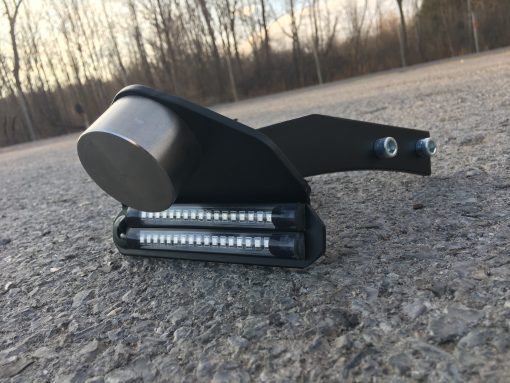 StunterX 09-18 ZX6/636 Scrape Bar With Built-In Tail Light