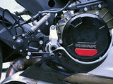 Woodcraft 1199 Panigale RHS Clutch Cover Black Anodized: Ducati - Tacticalmindz.com