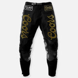 Webig Banquet Pant Black-gold