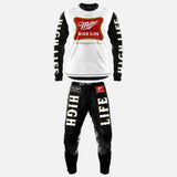 Webig High Life Pant Black-white