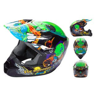 fly kinetic youth motorcycle helmet Fly Racing Youth Kinetic Invasion Helmet