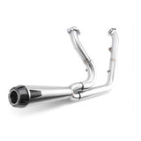 Two Brothers Comp-S 2-Into-1 Exhaust For Harley Dyna Super Glide Custom FXDC/I 2006–2014 - Tacticalmindz.com