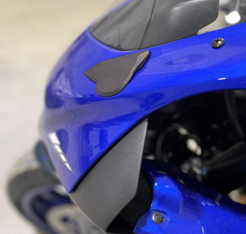Outlaw Stunt Parts Mirror-Block-Offs (MBO) for Yamaha R7