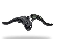 1FNGR Signature Series Adjustable Easier Pull Clutch + Brake Lever Combo | Black - Dyna/Softail