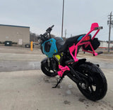 Angry Stuntz Honda Grom Rear Set Passenger Pegs Stage 2