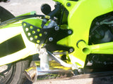 StunterX 03-04 Kawasaki ZX6R/636 Rearsets - Tacticalmindz.com