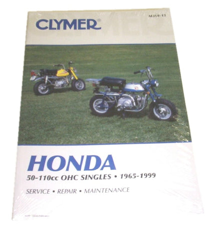 TBparts CRF50 Clymer Repair Manual – 88-99 Z50s (XR50 Engine)