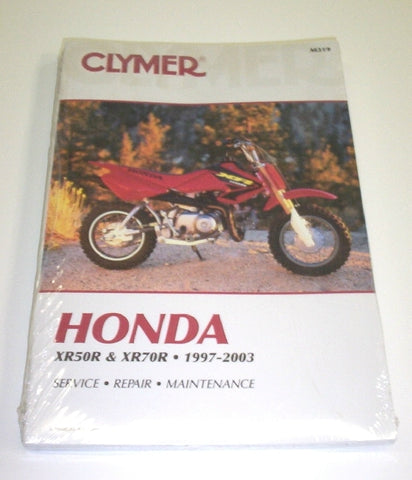 TBparts CRF50 Clymer Repair Manual XR50 & XR70