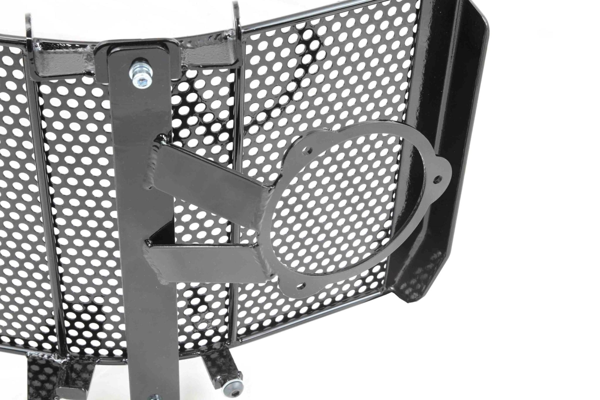 Cage Over Radiator On-Point Performance Dual Fan Radiator Cage: Kawasaki | Tacticalmindz.com