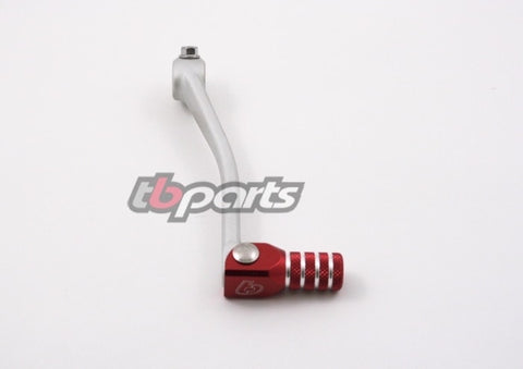 TBparts CRF70 Forged Aluminum Red Shift Lever (Extended) – Honda 50, 70, & Other Models