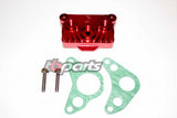 TB Parts- Oil Cooler Kit- Billet Cylinder Head Cover Adapter CRF50/XR50 88-17