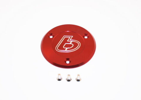 TBparts KLX110 Manual Clutch Kit, Billet Case Cover – 5 – Red