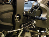 Woodcraft ZX6R 2013 Rearset Kit Complete Black: Kawasaki - Tacticalmindz.com