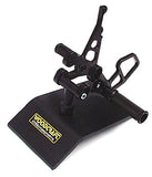 Woodcraft GSXR 1000 2007-2008 Black Complete Rearset Kit W/Shift & Brake Pedals: Suzuki - Tacticalmindz.com