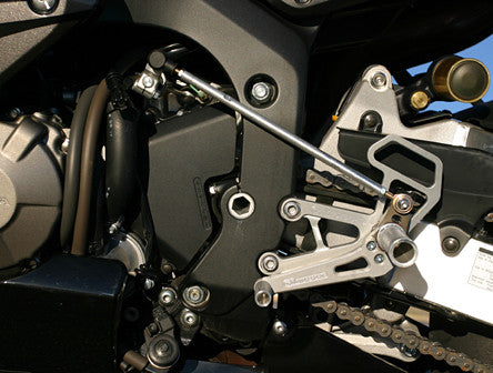 Woodcraft CBR600RR '03-06 Complete Rearset Kit W/Shift & Brake Pedals: Honda - Tacticalmindz.com