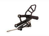 Woodcraft CBR250 Complete Adjustable Rearset Kit - GP: Honda - Tacticalmindz.com