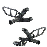 Woodcraft 749/999 Full Rearset Kit Black: Ducati - Tacticalmindz.com