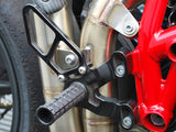 Woodcraft 1198SP 2011 / 848 Evo Rearset Kit 2011-2013  Black w/ GP Shift Pedal (Factory Quick Shifter): Ducati - Tacticalmindz.com