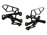 Woodcraft S1000RR 2010+ Rearset Kit - Standard Shift W/Pedals: BMW