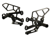 Woodcraft S1000RR 2010+ Rearset Kit - GP Shift Complete W/Pedals: BMW
