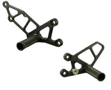 Woodcraft EX250 '88-07 Rearset Kit Black: Kawasaki - Tacticalmindz.com