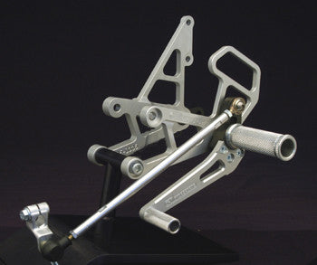 Woodcraft CBR600RR '03-06 Rear Sets w/Shift Pedal: Honda