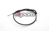 TBparts CRF50 Throttle Cable for 20mm Carb, 90 Degree Bend – Stock or Short Bars