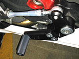 Woodcraft 1198SP 2011 / 848 Evo Rearset Kit 2011-2013  Black w/ GP Shift Pedal (Factory Quick Shifter): Ducati - Tacticalmindz.com