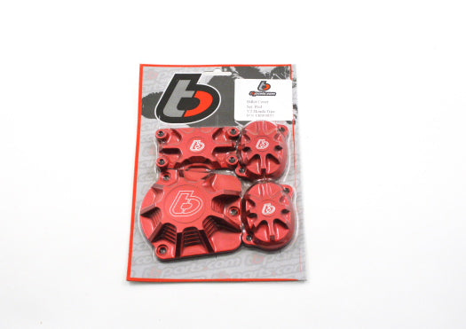 TBparts CRF50 Race Head V2 Red Billet Head Cover Set