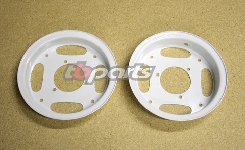 TBparts CRF50 Rim Set, White – Z50R 80-99 Models