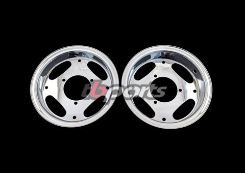 TBparts CRF50 Rim Set, Chrome – Z50R 80-99 Models