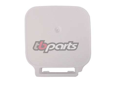 TBparts CRF50 Number Plate, White – Z50R 88-99 Models