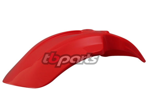TBparts CRF50 Front Fender, Red – Z50R 88-99 Models