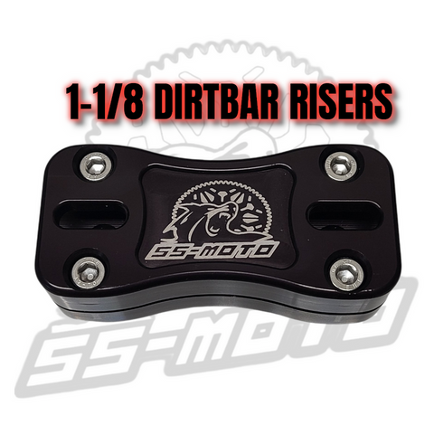 SS-Moto 1-1/8 (Fat Bars) Dirtbar Risers (Standard)