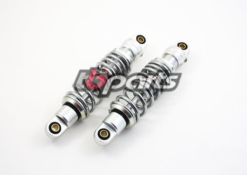 TBparts CRF50 Rear Shock Set – 280mm Chrome