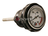 TBparts CRF70 Billet Oil Temp Gauge, Black