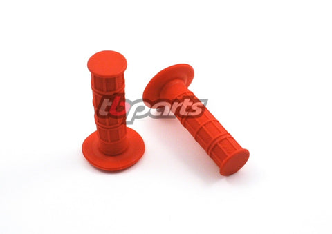TBparts KLX110 Waffle Grips, Red