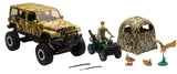 New-Ray Replica 1:18 Jeep Wrangler Duck Hunting Play Set