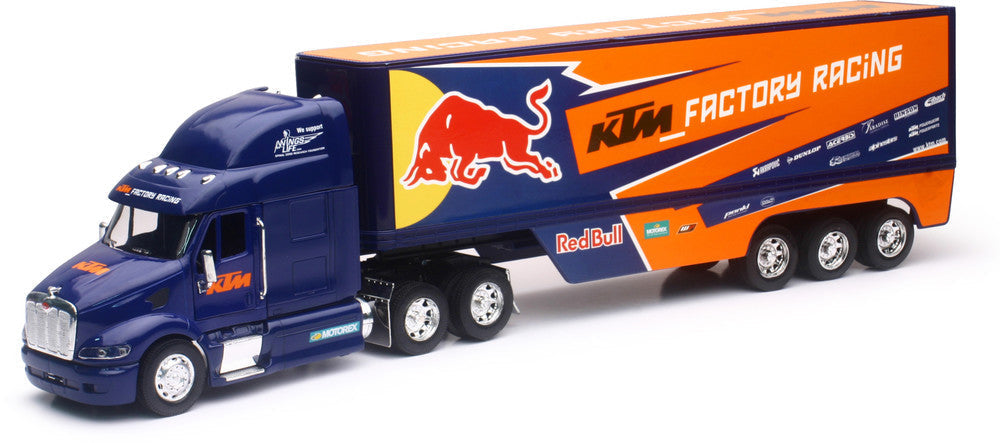 New-Ray Replica 1:32 Semi Truck 17 Red Bull Ktm Race Truck