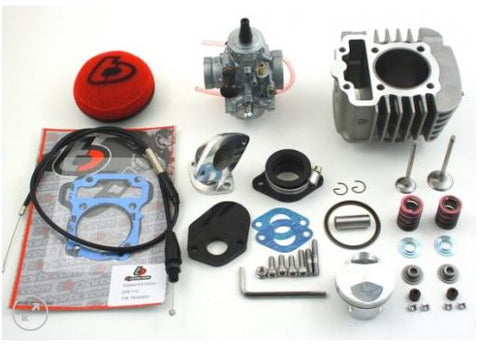 TB Parts - TBW9139 - 132CC 55MM BIG BORE WITH BIG VALVE KIT AND CARB KIT - CRF110