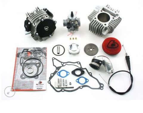 TB - TBW9024 -  143CC BORE KIT, RACE HEAD AND VM26MM MIKUNI CARB  FOR KLX110 KLX110L 02-09 Models