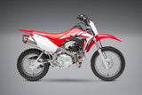 TBparts Yoshimura CRF110 F 19-21 RS-9T STAINLESS FULL EXHAUST, W/ STAINLESS MUFFLER