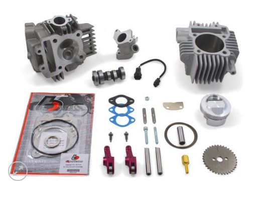 TBparts Z125- TBW9178 - 178CC BORE KIT, RACE HEAD V2, AND INTAKE MANIFOLD KIT Z125