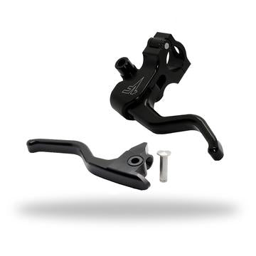 1FNGR Easier Pull Clutch + Brake Lever Combo | Black - 2008-2013 Touring