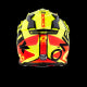 O'Neal Series 2 Spyde Helmet Black/Red/Hi-Viz - Tacticalmindz.com