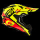 O'Neal Series 2 Spyde Helmet Black/Red/Hi-Viz - Tacticalmindz.com