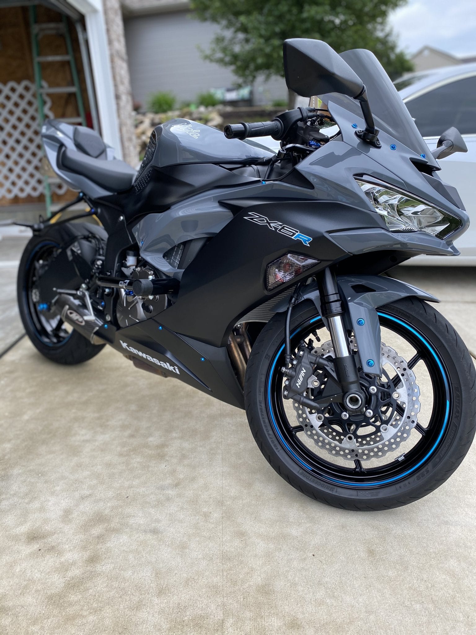 On-Point 2005- 2006 Kawasaki Ninja ZX6R 636 Race Rails | Tacticalmindz.com