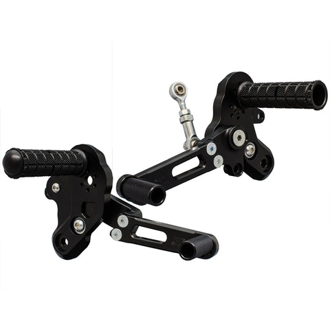 Woodcraft Z125 17-18 Rearset GP Shift Black